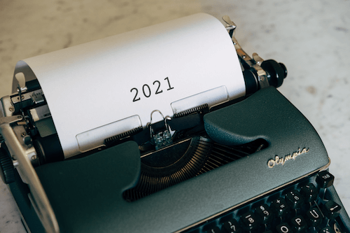 typewriter, 2021, future planning